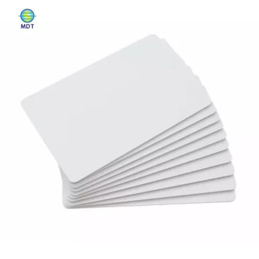 stack of blank white Tri-cut IoT SIM Card