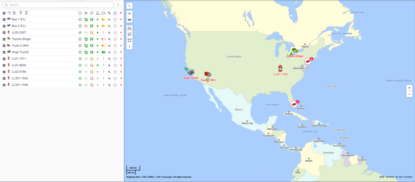 GPS tracking platform